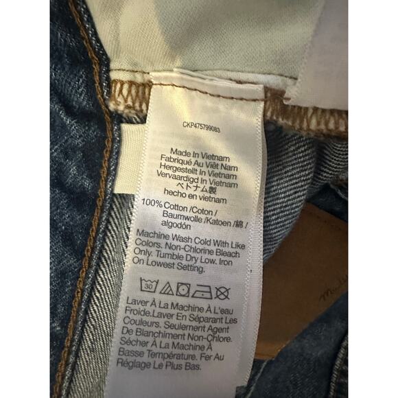 EUC Madewell Curvy Low-Slung Straight Jeans Size 30 Y2KStyle FairTradeFashion - Picture 11 of 11